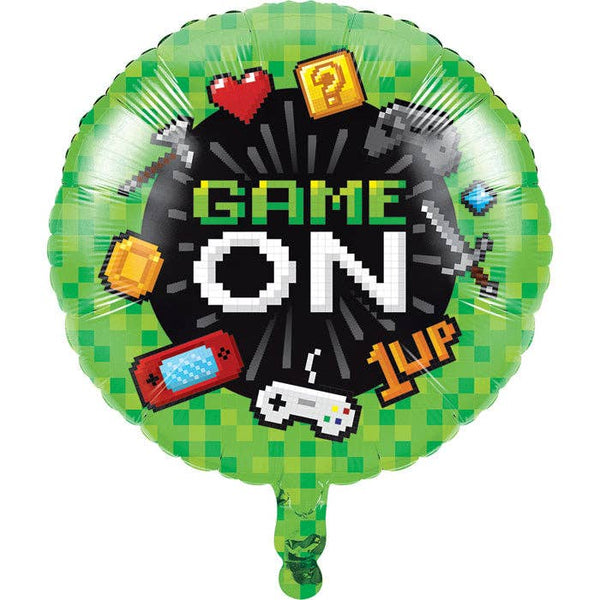 Video Games Party Mylar Balloons, 1pk