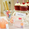 Mini 4" Tabletop Piñata - Cake Slice in Party Bag