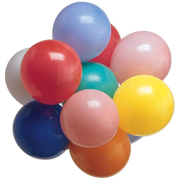 Assorted 9" Latex Balloons, 20pk