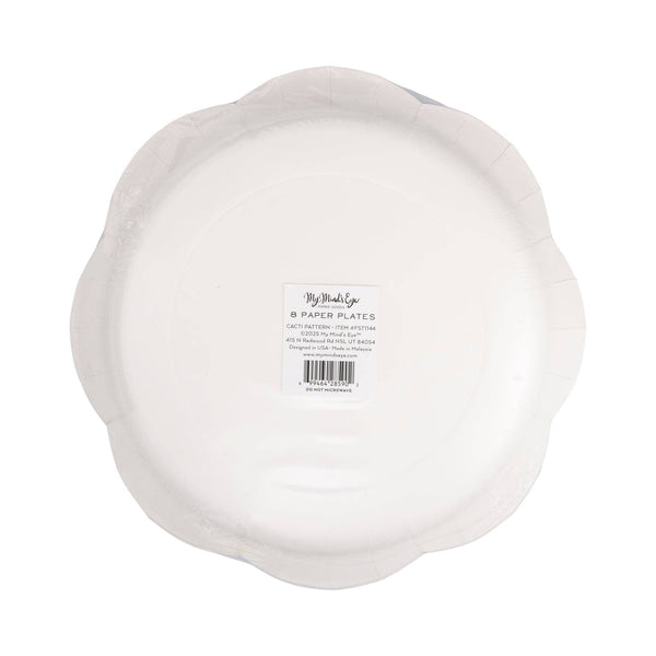 Fiesta Cacti Pattern Dinner Plates, 8pk