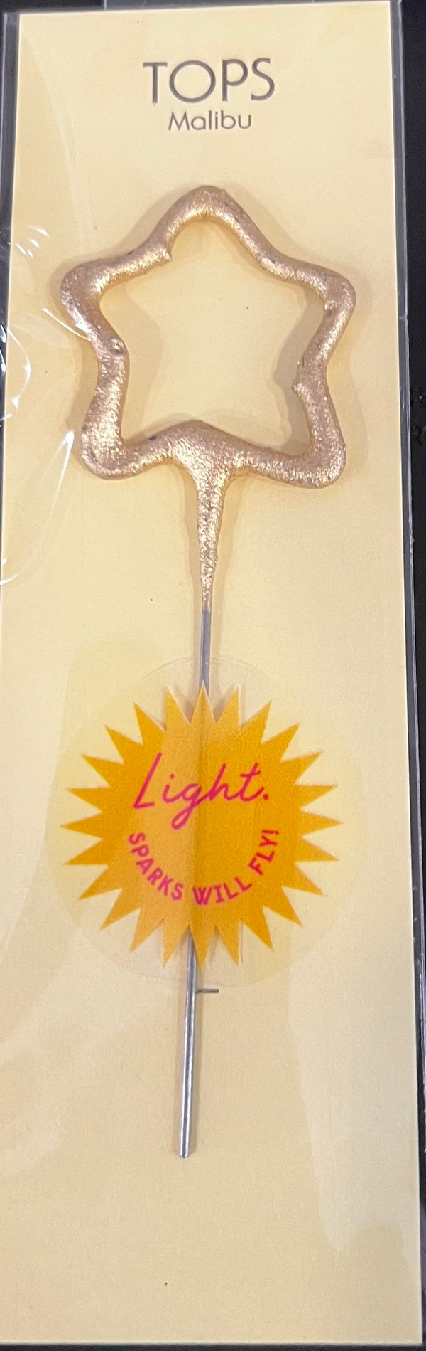 Mini 4" Gold Number Sparklers