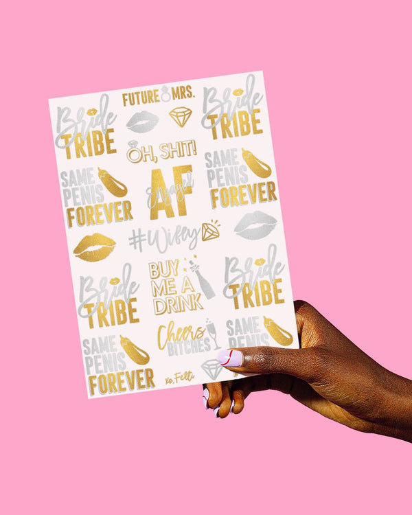 Bachelorette Same Penis Temp Tattoos