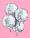 Iridescent Shimmer Disco Balloons, 4pk