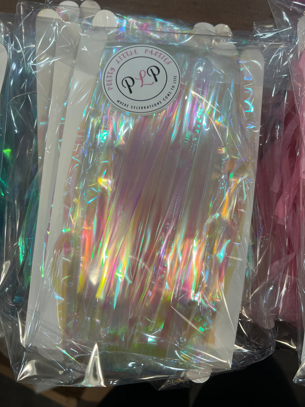 Foil Fringe Curtain 2 pack