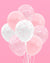 Pink Bow Latex Balloons, 24pk