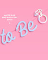 Blue Bride to Be Banner