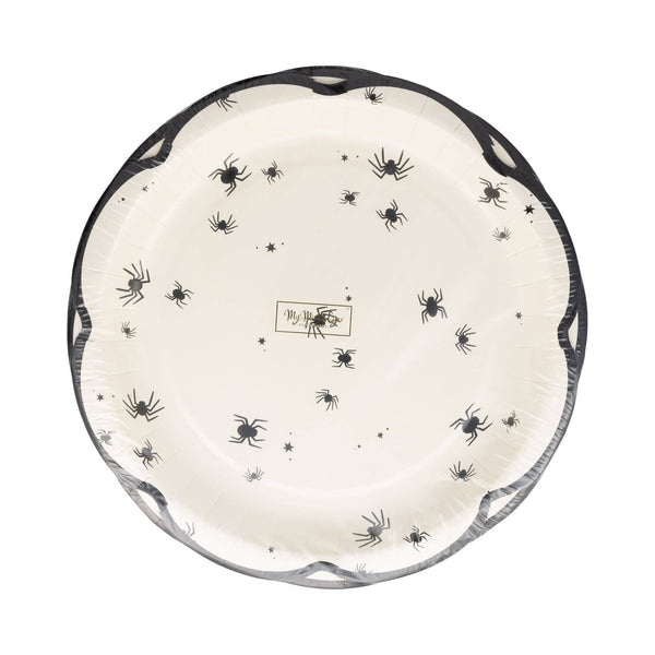 Tiny Spider Paper Plate, 8pk