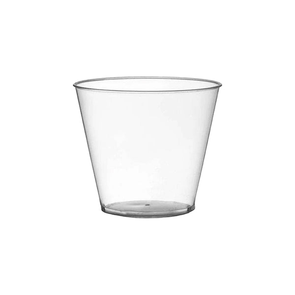 9oz Crystal Clear Plastic Party Cups - 20pk
