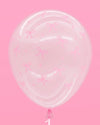 Pink Bow Latex Balloons, 24pk