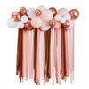 Rose Gold Metallic Balloon & Streamer Kit