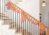 Oversized Hanging Autumn Leaves