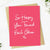 "So happy you found each other" Text Wedding Greeting Card