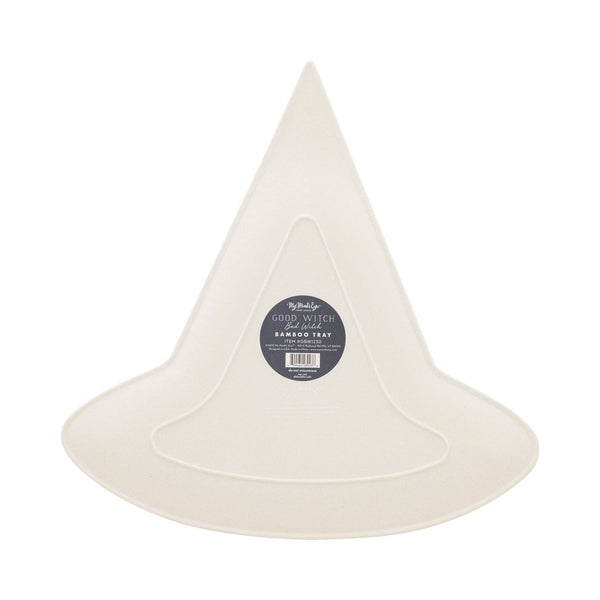 Witch Hat Bamboo Tray