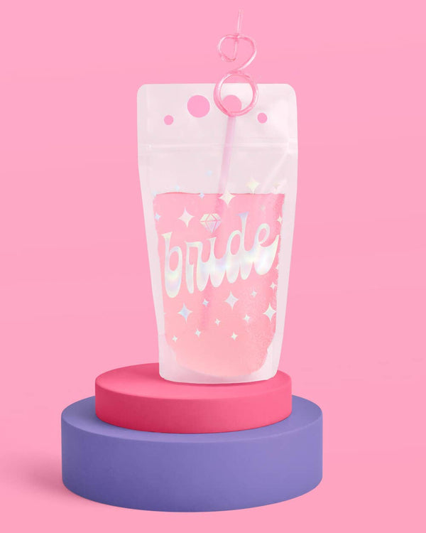 Bachelorette Drink Pouches, 15pk