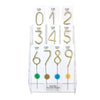 Big 8" Gold Number Sparkler Wands