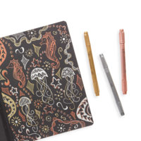 Sapori Modern Trio Dual Tip Metallic Markers - Set of 3