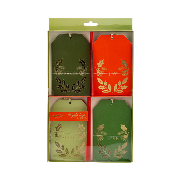 Christmas Gift Tag Set- 16pk