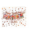Greeting Card Happy Birthday Confetti-Filled