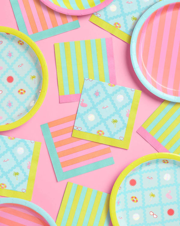 Pool Party Napkins, 24pk