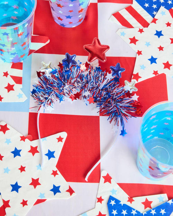 Stars & Stripes Patriotic Headband