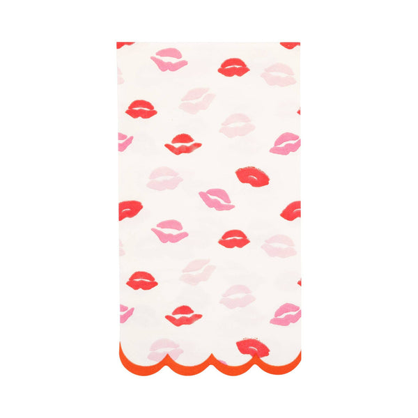 Scattered Lips Dinner Napkin, 18pk