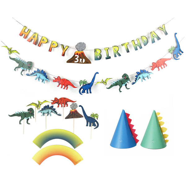 Dinosaur - Birthday Party Decoration Kit