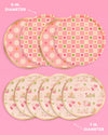 Palm Royale Dinner & Dessert plates, 16 of each