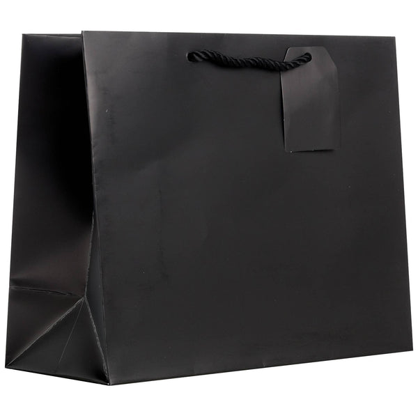 Matte Black Large Gift Bag