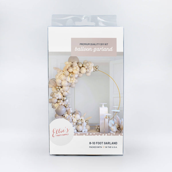 Premium Boho Neutral Balloon Arch Kit
