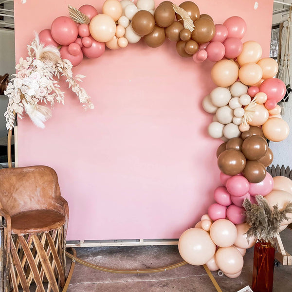 Premium Boho Rainbow Balloon Arch Kit