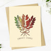 "Embrace Change" Fall Greeting Card