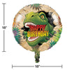 Dino Blast Mylar Balloon, 1pk