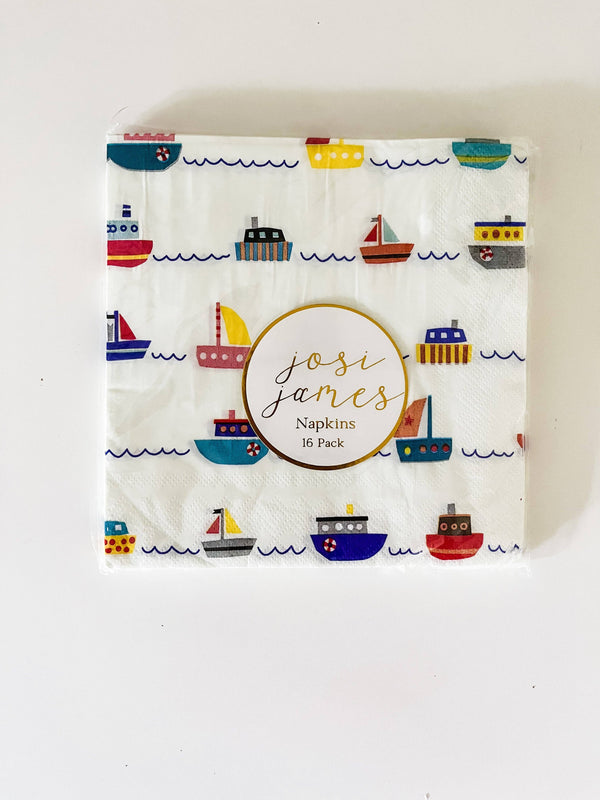 Boat Dinner Napkins, 16pk