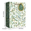 Elegant Leaves Large Gift Bag