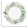 Eucalyptus Dessert Plates, 8pk