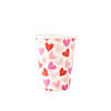 Hearts Paper Cups, 8pk
