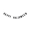 Velvet Puffy Happy Halloween Banner