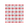 Red Gingham Dinner Napkins, 20pk