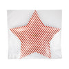 Striped Star Shaped Paper Plates, 8pk