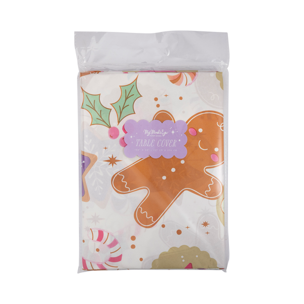 Gingerbread Paper Table Cover