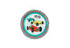 Vintage Race Car Plates, 12 ct