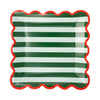 Joy Striped Dinner Plates- 8pk