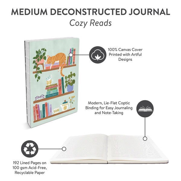 Sapori Cozy Reads Medium Deconstructed Journal