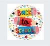 18” Back to school pencils Mylar balloon