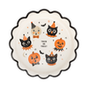 Vintage Halloween Characters Dinner Plates, 8pk