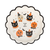 Vintage Halloween Characters Dinner Plates, 8pk
