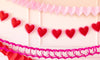 Puffy Heart Felt Banner