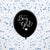 Black Gender Reveal 18" Latex Balloon - Blue1pk