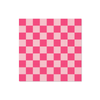 Pink Signature Checker Dinner Napkins, 20pk