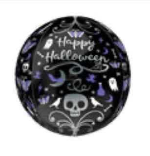 16” Halloween Moonlight Orbz Mylar Balloon
